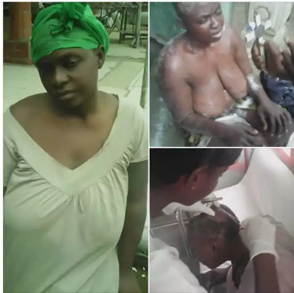 Photos: Woman Stripped Off Her Clothes And Beaten Mercilessly Over Witchcraft Allegation